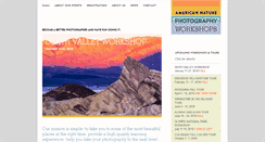 Desktop Screenshot of americannaturephotographyworkshops.com